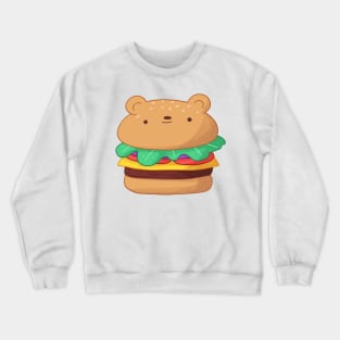 Cheeseburger bear Crewneck Sweatshirt